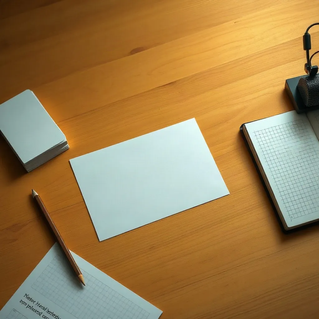 Physical calibration grid for review retention